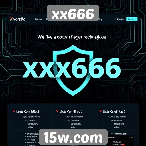 Atualizações de segurança no site xx666 são anunciadas